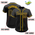 Hcwe Custom Full Button Down Sportwear Stitched Baseball Jersey for Team