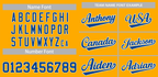 Hcwe Custom Yellow Royal-White Classic Style Authentic Baseball Jersey