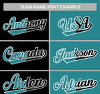 Hcwe Custom Full Button Baseball Jersey Personalized Team Uniform Sports Split Shirts