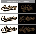 Hcwe Custom Split Button Down Baseball Jersey Personalized Team Sports Uniform for AdultsYouth