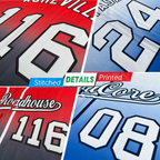 Hcwe Custom Light Blue Pink Gradient Fashion Authentic Baseball Jersey