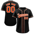 Hcwe Custom Personalized Baseball Jersey Button Down Hip Hop Baseball Shirt Stitched Name Number