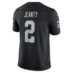 LV.Raiders #2 Ashton Jeanty Black Team Vapor F.U.S.E. Stitched Limited Jersey